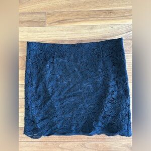 Diane Von Furstenberg lace mini skirt